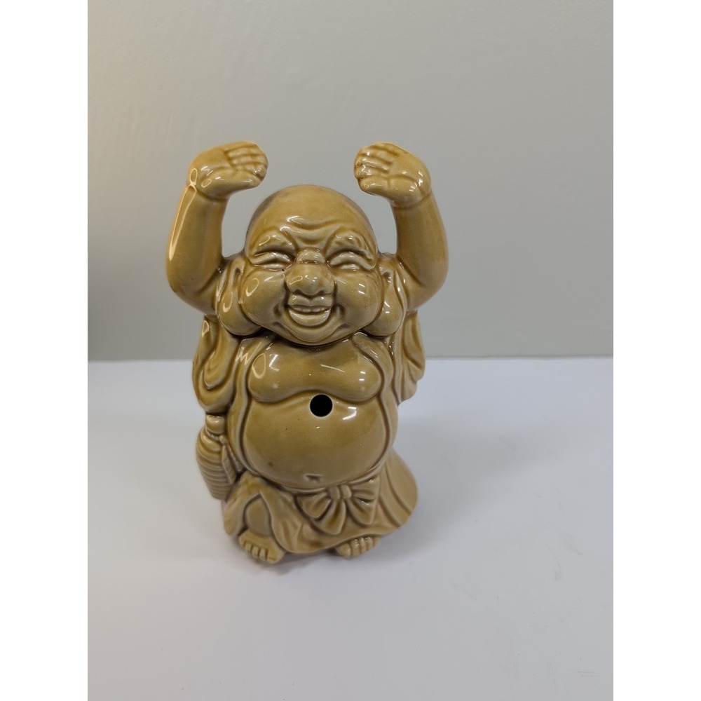 Happy Benihana Buddha Creamy‎ Figurine,  Displayed Item, Religious